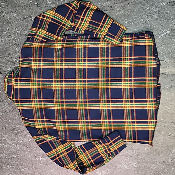 Made in USA. FROSTPROOF. 💯 Cotton. Flannel button-up. Bright colors. 16.5 - Picture 12 of 16